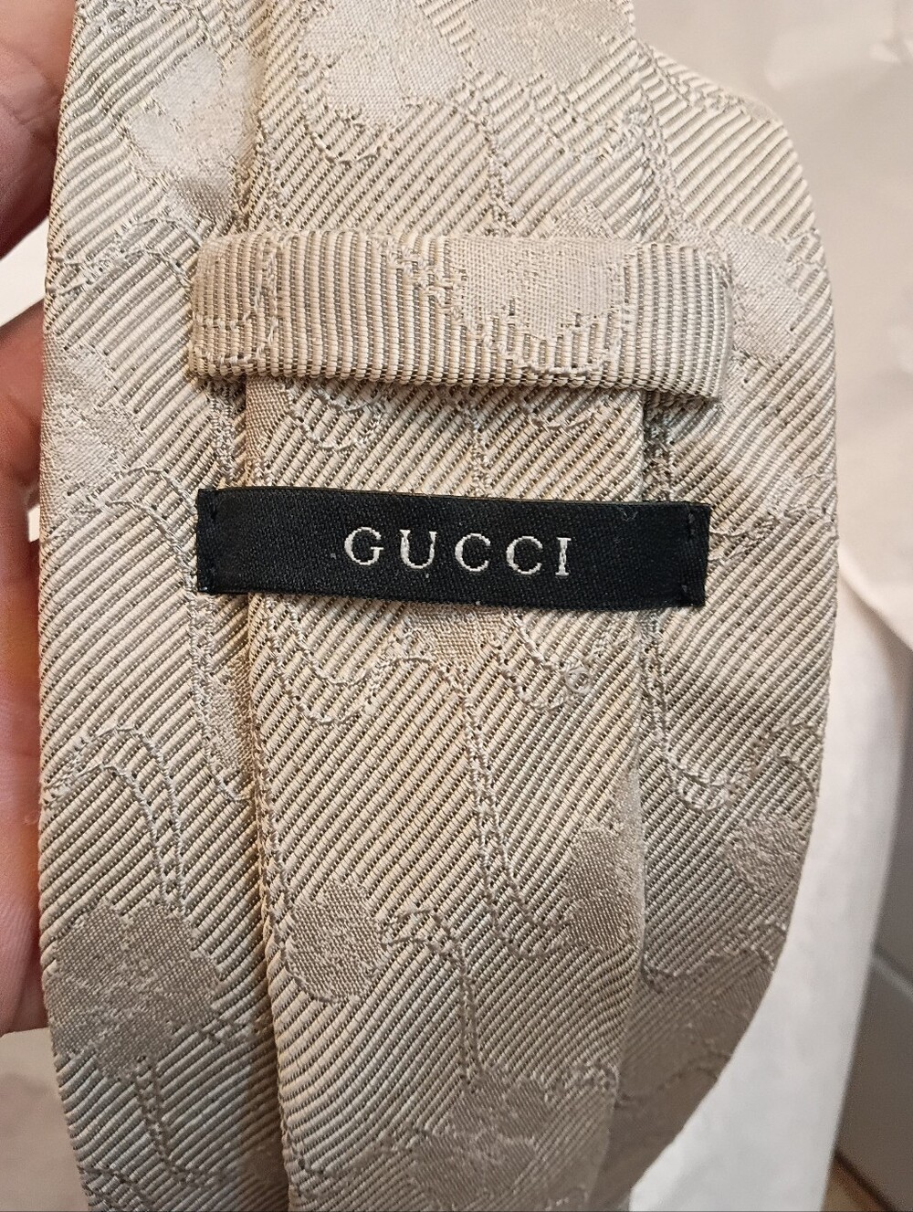 Gucci Floral Embroidered Men's  Silk Tie Made in Italy